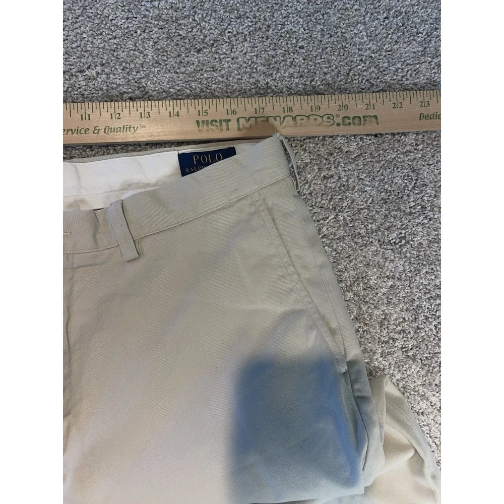 Polo Ralph Lauren Classic Fit Khaki Chino Pants Mens 36x30‎